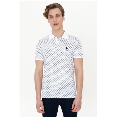 U.S. Polo Assn. Beyaz Erkek T-Shirt G081SZ011.000.1372878