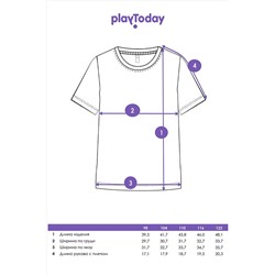 Футболка PLAYTODAY, 1121440