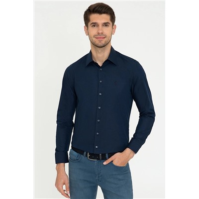 Pierre Cardin Lacıvert Erkek Gömlek G021GL004.000.1380259