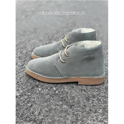 AB.Z. 3612/2 Gris-С ДВОЙНЫМИ ШНУРКАМИ