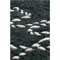 Espritmer Banyo Paspas - Yeşil/Beyaz - 50x80 cm