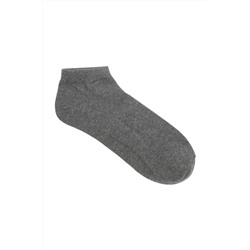 7 pares de calcetines cortos Azul noche y gris oscuro jaspeado