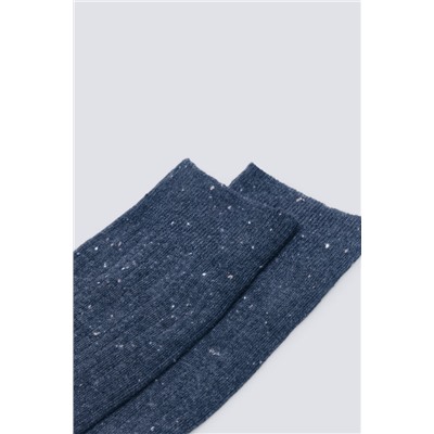 Calcetín canalé básico