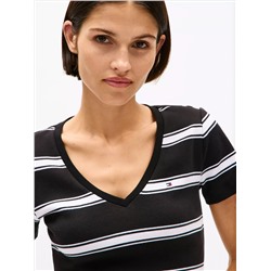 V-Neck Stripe Favorite T-Shirt