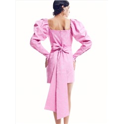 Jacquard-Minikleid