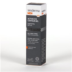 S*sd*rma Men Active Eye Gel Contorno de Ojos 15 ml