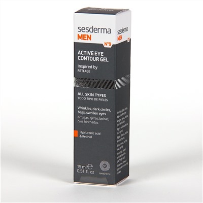 S*sd*rma Men Active Eye Gel Contorno de Ojos 15 ml