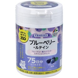 Unimat Riken ZOO Blueberry + Lutein Голубика и Лютеин на 75 дней