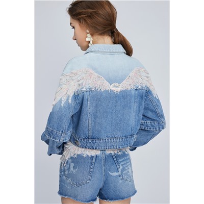 Chaqueta vaquera Azul