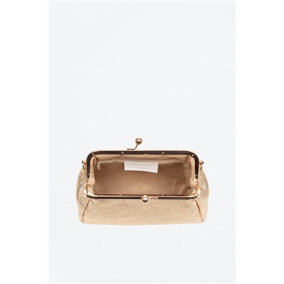Bandolera de piel Dorado - Firenze Artegiani
