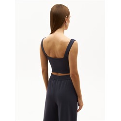 Кроп-топ из крученой вискозы и нейлона Twisted nylon