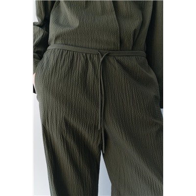ZW COLLECTION PYJAMA-STYLE TROUSERS