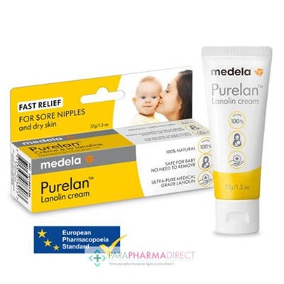Medela Purelan - Crème à la Lanoline pour Mamelons 37 g