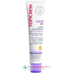 Topicrem Calm+ AR Crème Quotidienne Anti-Rougeurs 40ml