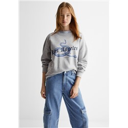 Jeans rectos estilo cargo