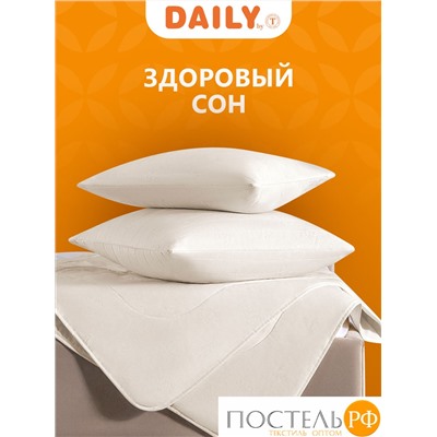 DAILY by T ЖЕМЧУЖИНА ТИБЕТА Подушка стег.70х70,1пр.,хлопок-тик/шерсть/полиэ