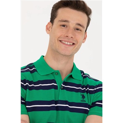 Erkek Yeşil Polo Yaka Tişört
