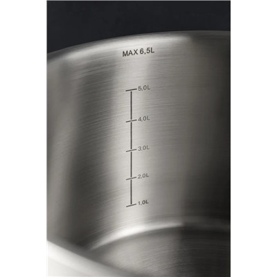 Raye Derin Tencere - Çelik - 24 cm