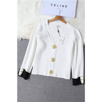 Стильный женский кардиган Celin*e 💋  В составе: 70% лен и 30% хлопок