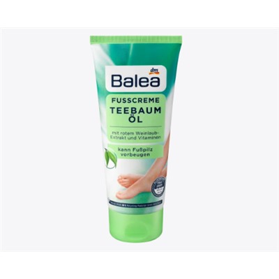 Fußcreme Teebaumöl, 100 ml