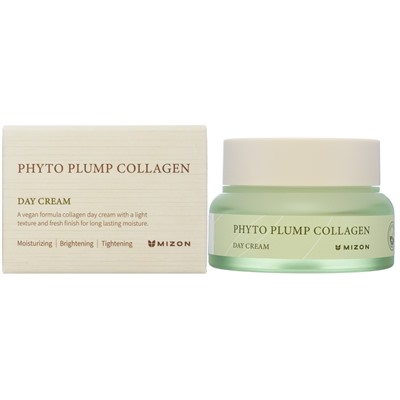 MIZON PHYTO PLUMP COLLAGEN DAY CREAM Дневной крем для лица с фитоколлагеном 50мл