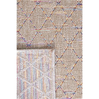 Dimanche Halı - Renkli - 80x300 cm
