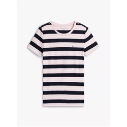 Stripe Crewneck T-Shirt