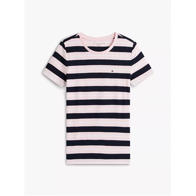 Stripe Crewneck T-Shirt