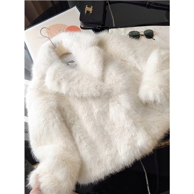 Короткая шуба Zar*a из искусственного меха