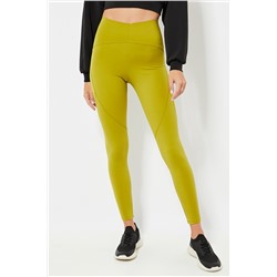 Leggings cintura alta - Verde oliva