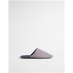 Plaid Slippers, Men, Multicolour