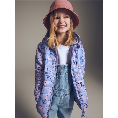 Steppjacke mit Kapuze