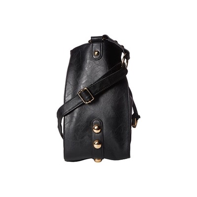 Faux Suede/PU Bucket Hobo