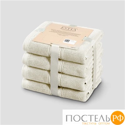 ESTIA МАРТОС экрю К-т полотенец 50х80-4, 100% хлопок, 500 г/м2
