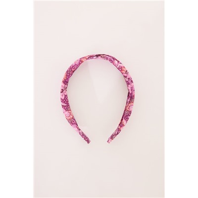 Diadema pelo print multicolor