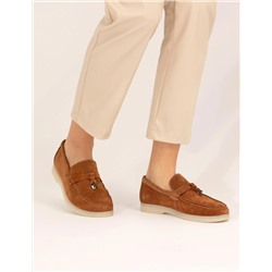 Taba Loafer Ayakkabı