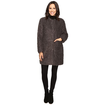 Curly Faux Fur Coat