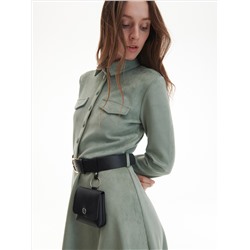 Kleid mit dekorativem Gürtel
