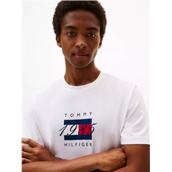 Short-Sleeve 1985 Flag Graphic T-Shirt