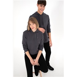 Erkek Antrasit Basic Sweatshirt