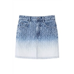 Minifalda vaquera Azul