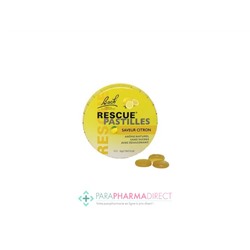 Fleurs De Bach Rescue - Pastilles Saveur Citron, 50g