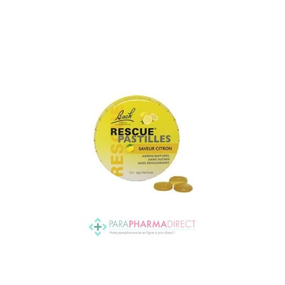Fleurs De Bach Rescue - Pastilles Saveur Citron, 50g