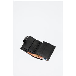 Cartera de piel Striking Negro