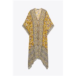 ZW COLLECTION PRINTED KAFTAN DRESS