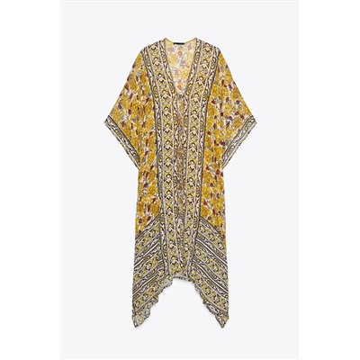 ZW COLLECTION PRINTED KAFTAN DRESS