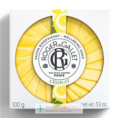 Roger & Gallet Cédrat - Savon Bienfaisant 100 g
