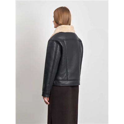 Дубленка из экомеха, N076/mouton