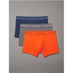 Stencil Logo Cotton Stretch 3-Pack Trunk