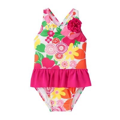 Floral 1-Piece Swimsuit